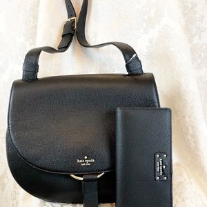 Authentic Kate Spade Handbag/wallet Set